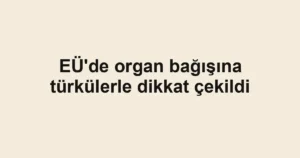 EÜ'de organ bağışına türkülerle dikkat çekildi
